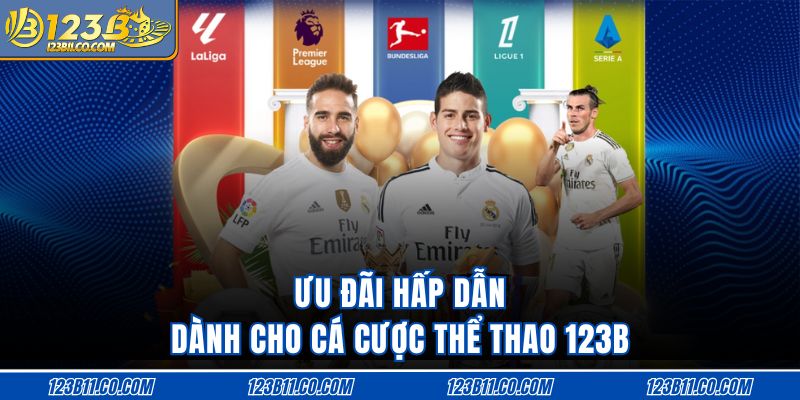 Ưu đãi hấp dẫn dành cho cá cược thể thao 123B